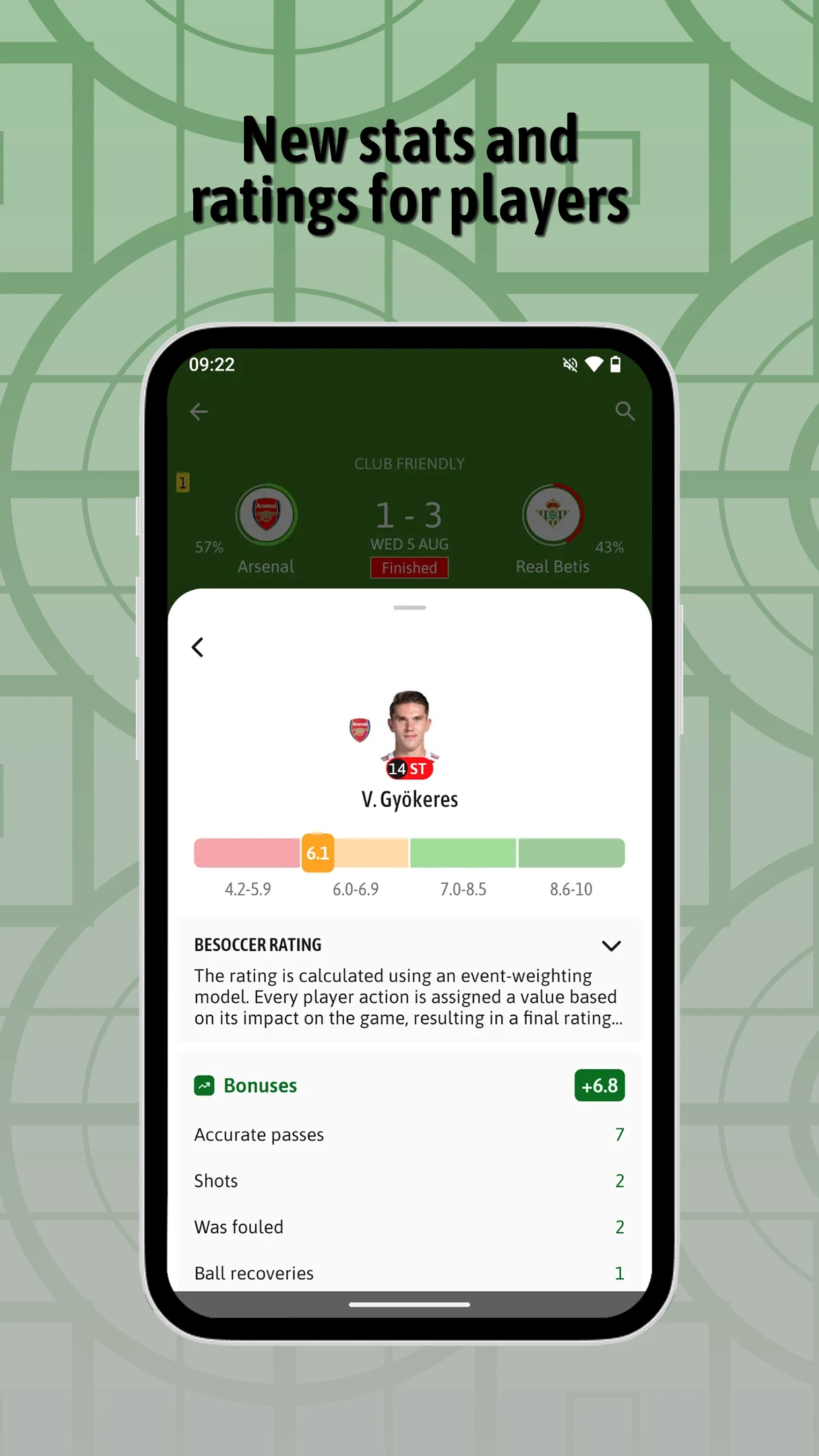 BeSoccer: Soccer Live Score screenshot