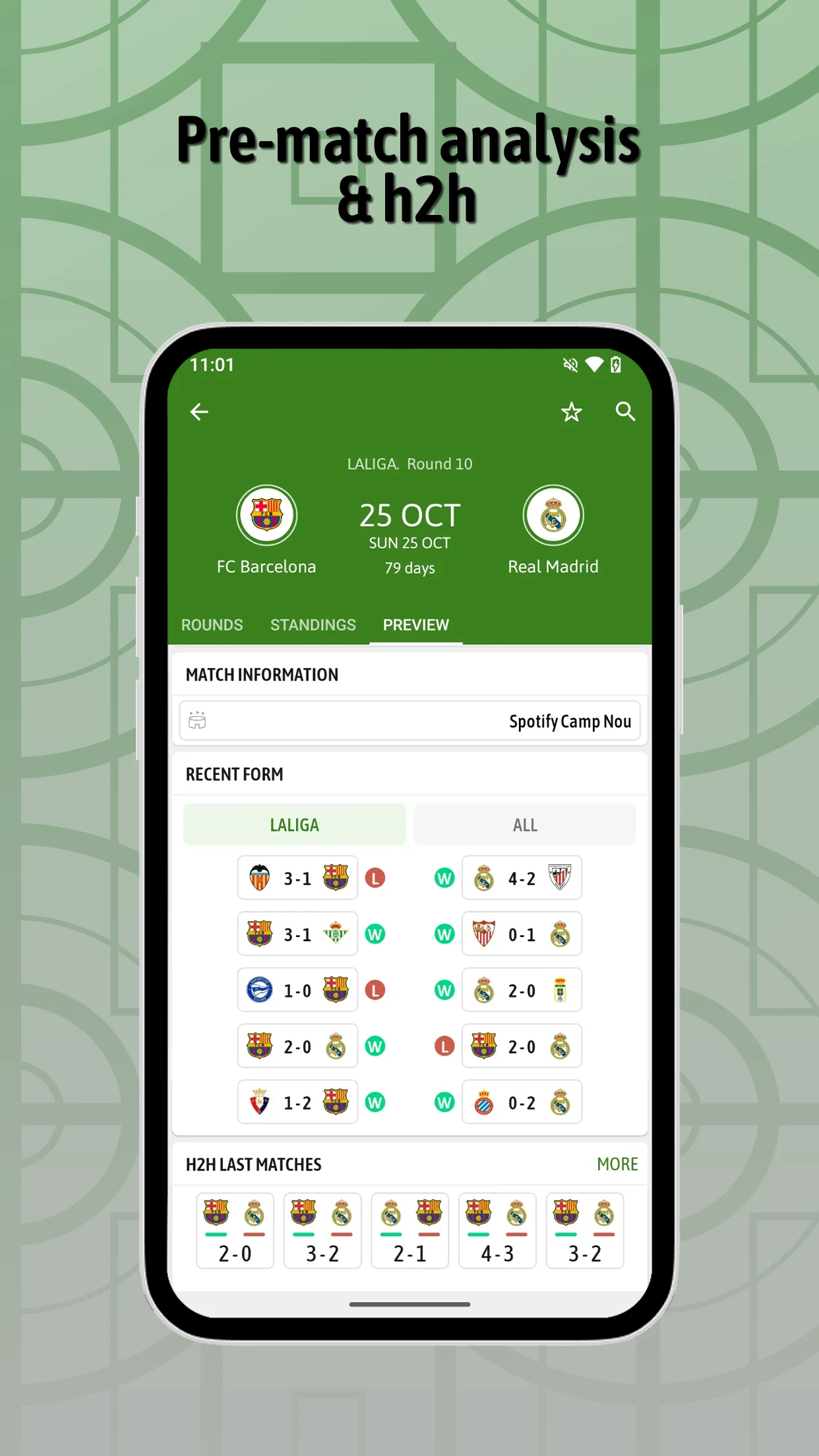 BeSoccer: Soccer Live Score screenshot